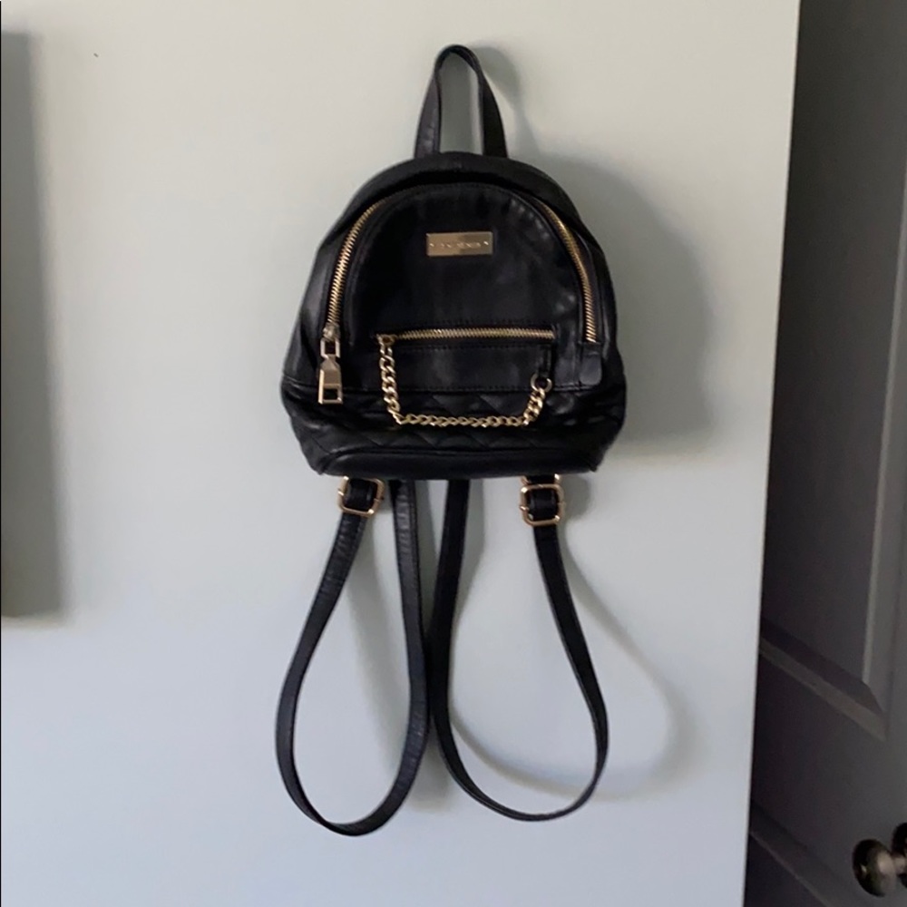 Bebe mini leather backpack